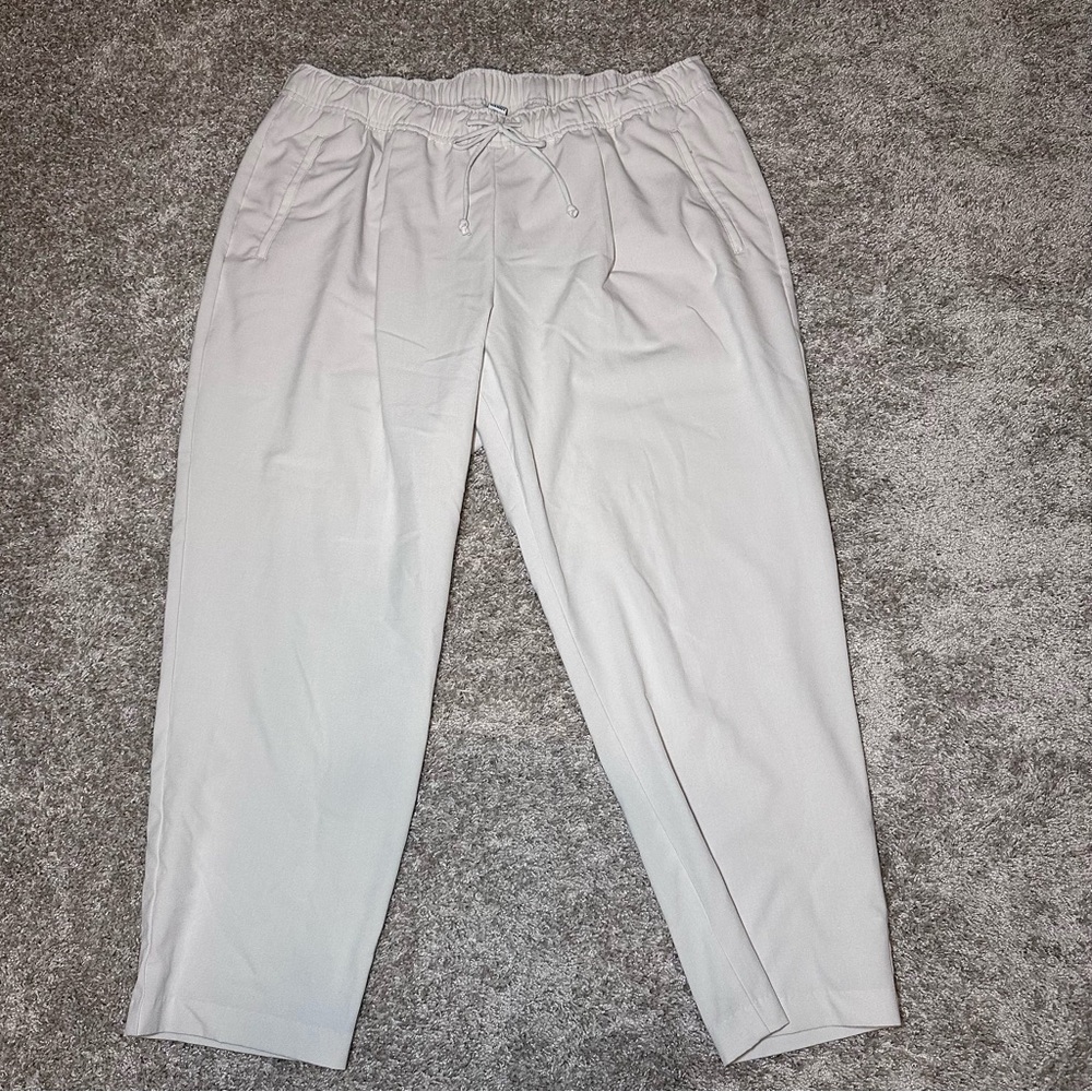 High-Waisted Straight Leg Ankle Trouser, XL